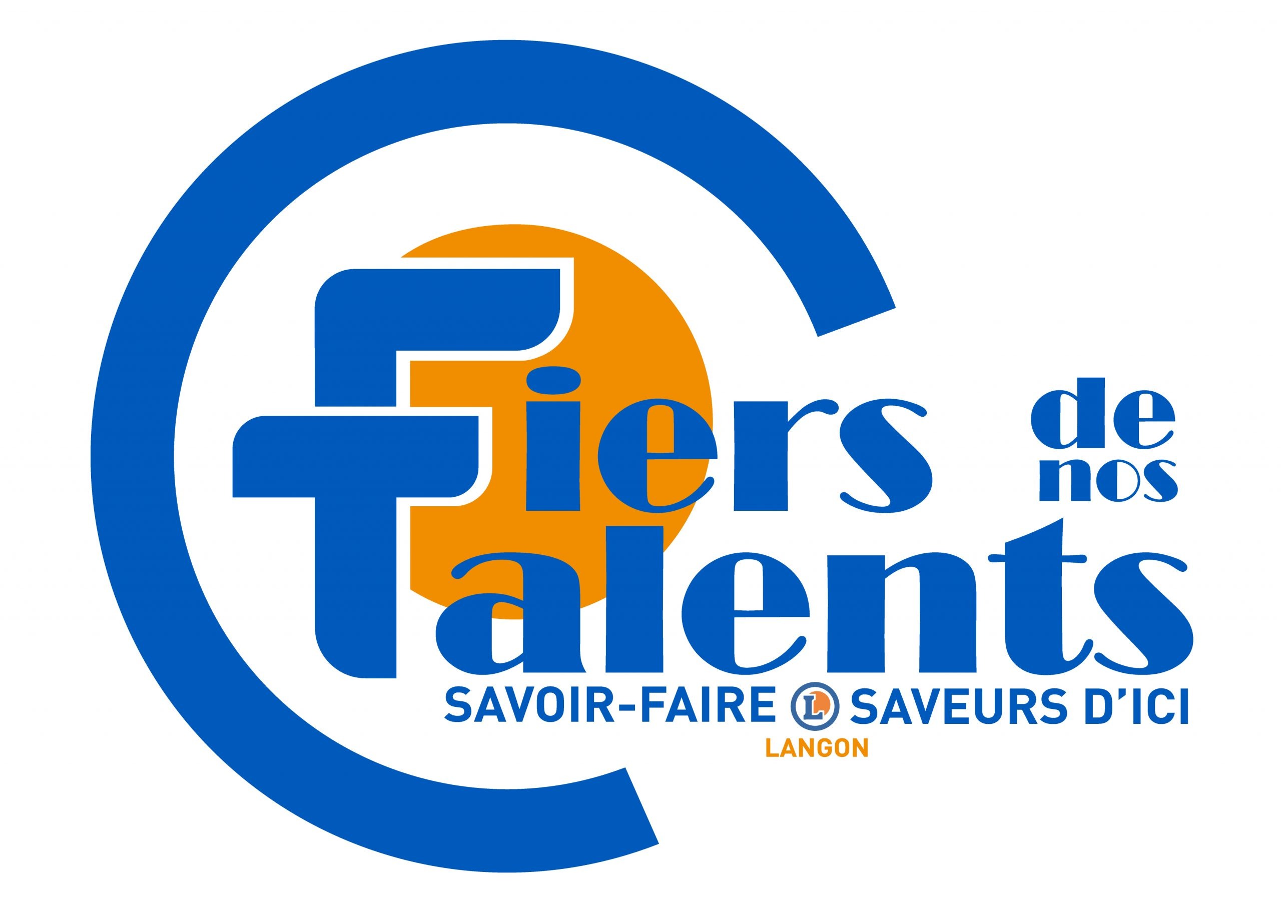 logo fiers de nos talents et de notre savoir-faire de chez E.Leclerc Langon