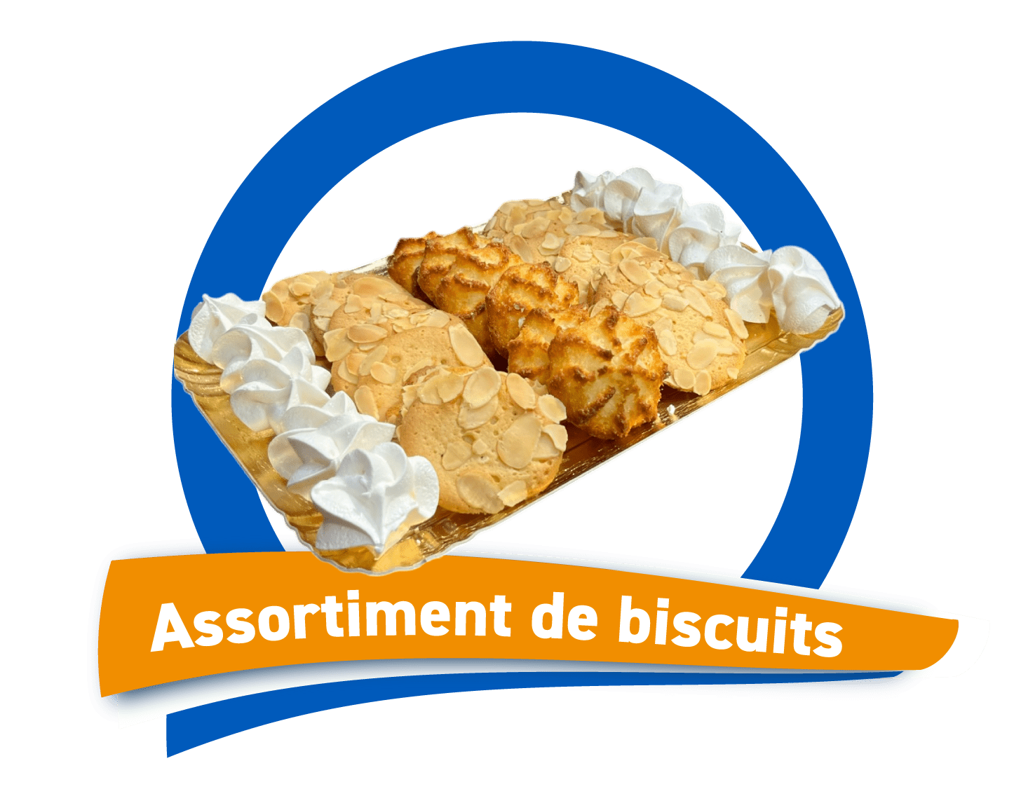 photo assortiment-de-biscuits de la boulangerie de e.leclerc de langon